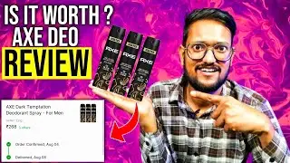 Axe Dark Temptation Deodrant Review | Axe Dark Chocolate Deodrant Unboxing & Review