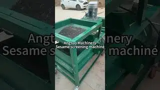 🔍 Automatic Sesame Sorting Machine &ndash; Dust-Free, Fast & Effective!