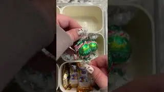 Babysitter Snack Box Restock 🎄 #restock #asmr #candy #christmas #chocolate #snacks #satisfying #fyp