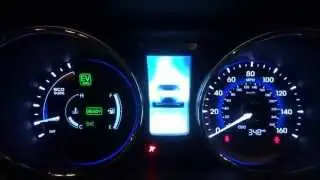 2013 Hyundai Sonata Hybrid Blue Drive Start Up