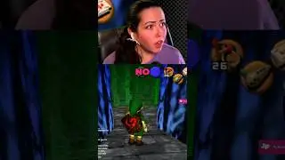 First Redead encounter in OOT 😱 #ocarinaoftime #girlgamer #twitchclips #redeads