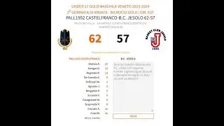 2024.03.18 - 2&deg; di ANDATA - CVB CASTELFRANCO VENETO vs SECIS JESOLO