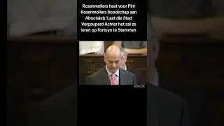 Pim Fortuyn overwinning van 17 Zetels Rosenmollers jaloers Rosenmollers haat Rosenmoller  kwaad