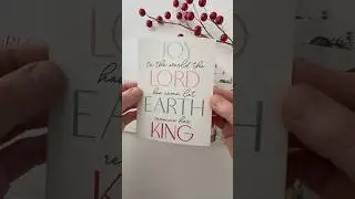A Joy the the World Themed Christmas Card that&rsquo;s Extra Special