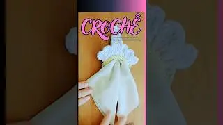 4932 Croch&ecirc; | Porta guardanapo Margarida #crochet #artesanato #croche #flordecroch&ecirc; #tutorial #diy