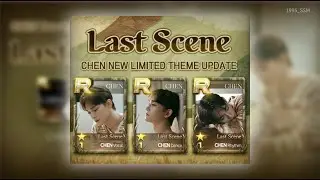 [SuperStar SMTOWN][Free Coupon Code]🎫 Collect & Purchase CHEN 'Last Scene' 🎞️📺 Limited Theme Card✨