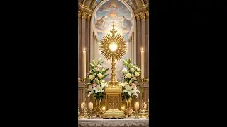 5 MINUTOS COM JESUS NO SACRAMENTO – O Amor Que Reconstrói Os Pedaços Do Teu Ser 🧩💓