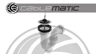 Sifón curvo extensible para lavabo-bidet - distribuido por CABLEMATIC ®