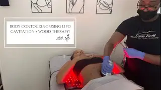 BODY CONTOURING USING LIPO CAVITATION + WOOD THERAPY! | FOLLOW MY JOURNEY!