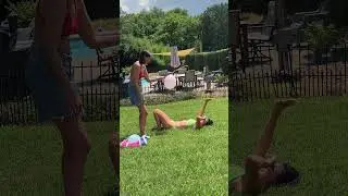 Девушка выигрывает испытание и в итоге промокает насквозь 😂 #смешно