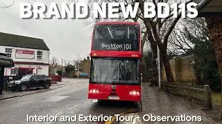 BRAND NEW BD11s on Bus Route 101 | Interior and Exterior Tour + Observations