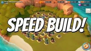 MAXED LEVEL 60 RESOURCE BASE SPEED BUILD (BOOM BEACH) INSANE POWER | (IOS/ANDROID)