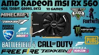 AMD RADEON MSI RX 560 { 4GB, 128BIT, GDDR5, DX12 } GAMEPLAY 2025 [ AL MASOOM  COMPUTER ]