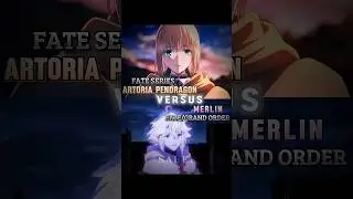Saber vs Merlin ||#animedebates #typemoon #fgo #artoriapendragon #fatestaynight #nasuverse