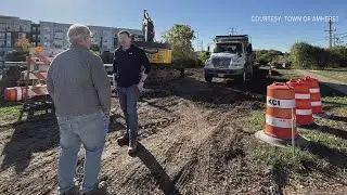 Town of Amherst begins new infrastructure project