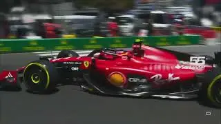 Monaco Grand Prix 2023 FP1 - Carlos Sainz Jr. brushes the barrier