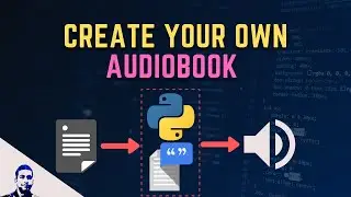 How to Create an Audiobook with Python and gTTS Module| Python Project #8 by Harshvardhan Anand