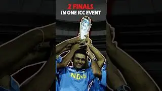 Champions Trophy 2002: The Final with No Winner! 🤯 #shorts #championstrophy #viralshorts