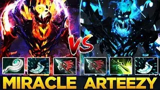 Miracle- vs Arteezy | Who is the better Shadow Fiend? World Class Dota 2 Gameplay