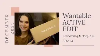 Wantable ACTIVE Edit Unboxing & Try On | December 2021 - Size 14