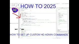 ROBLOX HOW TO tutorial 2025 : HOW TO SET UP HD ADMIN COMMANDS CUSTOM HD #robloxtutorials #roblox 