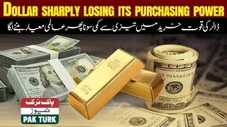 Dollar sharply losing its purchasing power || PAK TURK NEWS
