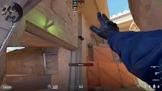 Some self pop flashes in Anubis - CS2