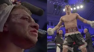 BRAD FOSTER BATTERS LUCIEN REID INTO SUBMISSION, CORNER PULLS REID OUT AFTER BRUTAL ROUND
