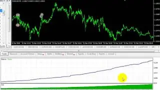 Monkey pip EA - EURUSD - back test - very amazing profit