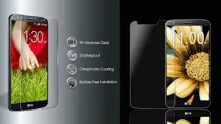 Защитное закаленное стекло для смартфона LG G2 (D802) из Китая (Aliexpress)