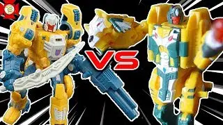TRANSFORMERS TR Wolfwire Versus Botcon Weirdwolf - Review
