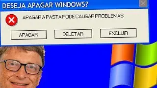 APAGANDO A PASTA WINDOWS DO COMPUTADOR E OLHA NO QUE DEU