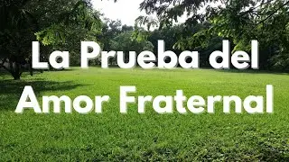 La Prueba del Amor Fraternal // Pr. Luis Rodenas