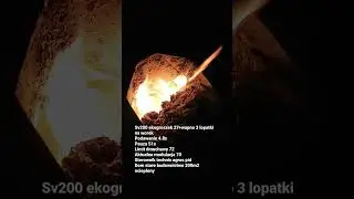 palnik sv200 technix zbliżenie na płomień