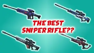 SNIPER RIFLE HIGHLIGHTS IN CYBER HUNTER (THE 4 MAIN SNIPER RIFLES) | CYBER HUNTER GAMEPLAY