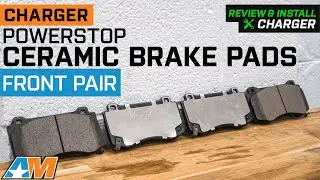 2006-2014 SRT8 Charger PowerStop Z26 Extreme Performance Ceramic Brake Pads Review & Install