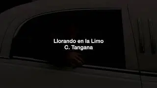 C. Tangana - Llorando en la Limo | Letra