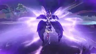 Kujou Sara Elemental Burst Animation Leak - Genshin Impact