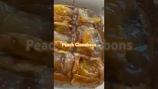 &ldquo;This Peach Cinnabon is next-level dessert goals 🥮🍑&rdquo;