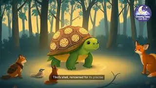 The Turtle Who Kept Time in a Shell | Magical Story for Kids