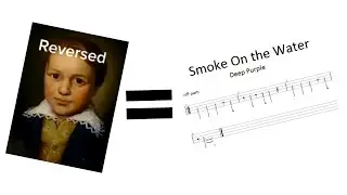 Is The Smoke On The Water Guitar Riff Beethoven's 5th Symphony Backwards?