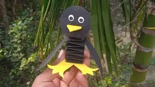 How to make paper crow/easy paper craft/Moving paper toys/ #toys #craft #paper #shorts #viral