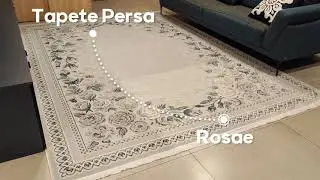 Tapete Persa Industrial Rosae: qualidade iraniana e estilo &uacute;nico#tapetepersa#DesignDeInteriores