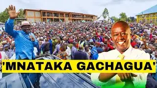 DRAMA🔥 NAIROBI GENZ FORCES PRESIDENT RUTO TO ADDRESS RIGATHI GACHAGUA DURING NYOTA EVENT 