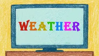 Learn Weather Names in English for Kids | Fun Weather Vocabulary | BeleBala World