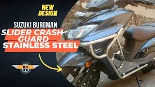 Suzuki Burgman Stainless Steel crash guard Accessories | BS auto Accessories