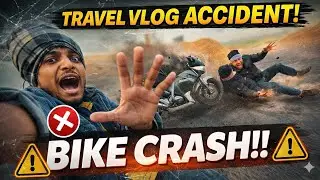 Bike Gir Gayi? 😨 Funny Moto Vlog || Bike Accident R15 