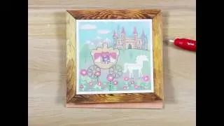 Magic Painting World - A Day at the Palace animation