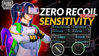 PUBG 4.2 UPDATE SENSITIVITY CODE | PUBG BEST SENSITIVITY SETTINGS | PUBG ZERO RECOIL SENSITIVITY 