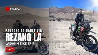 Riding Through Silence & Sacrifice | Pangong to Hanle